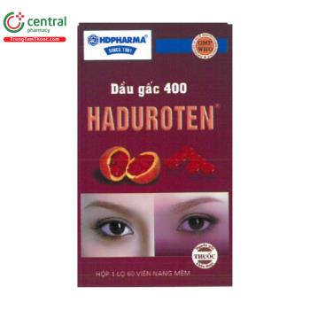 Dầu gấc Haduroten 400mg