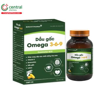 Dầu Gấc Omega 3-6-9 Eurovit 