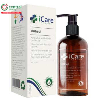 Dầu gội Antisol iCare Pharma