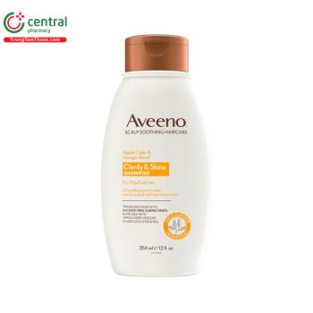 Dầu gội Aveeno Apple Cider Vinegar Blend Clarify & Shine Shampoo