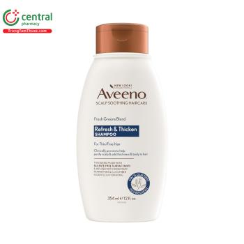 Dầu gội Aveeno Fresh Greens Blend Refresh & Thicken Shampoo