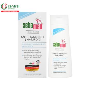 Dầu gội giúp làm sạch vảy gàu Sebamed Anti-Dandruff Shampoo