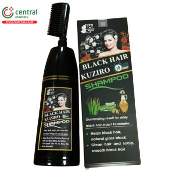 Dầu gội phủ bạc Black Hair Kuziro