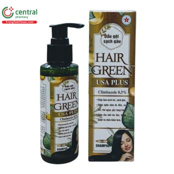 Dầu gội sạch gàu Hair Green USA Plus