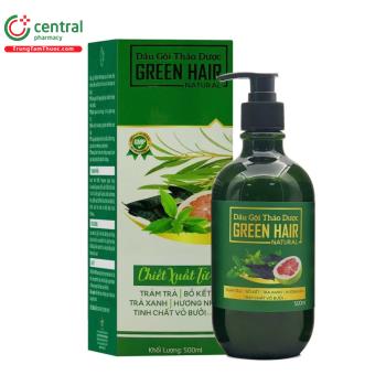 Dầu Gội Thảo Dược Green Hair 500ml 