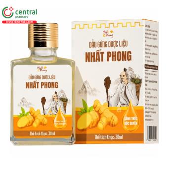 Dầu Gừng Dược Liệu Nhất Phong