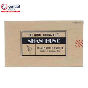 Đau Nhức Xương Khớp Nhân Hưng