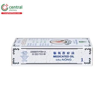 Dầu nóng Medicated Hong Kong Zung Seon - Hỗ trợ điều trị phong thấp