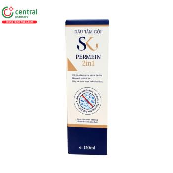 Dầu tắm gội SK Permein 2in1