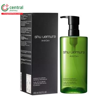 Dầu tẩy trang shu uemura Anti/Oxi+ pollutant & dullness clarifying cleansing oil