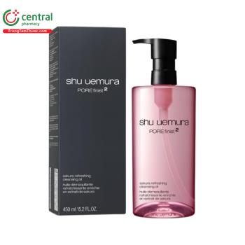 Dầu tẩy trang shu uemura POREfinist2 sakura refreshing cleansing oil
