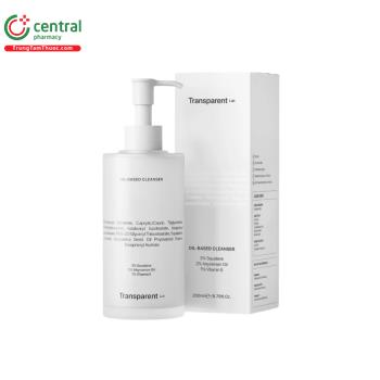 Dầu tẩy trang Transparent Lab Oil-Based Cleanser 200ml