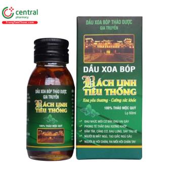 Dầu Xoa Bóp Bách Linh Tiêu Thống Xanh