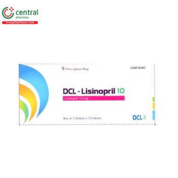 DCL- Lisinopril 10mg
