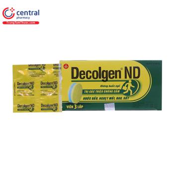 Thuốc Decolgen ND (Vỉ 4 viên): điều trị triệu chứng cảm cúm, sổ mũi
