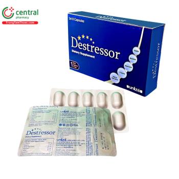 Thuốc Destressor làm giảm căng thẳng, lo âu, giúp ngủ ngon