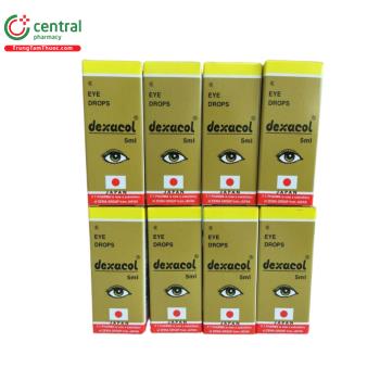 Thuốc nhỏ mắt Dexacol 5ml - Điều trị tắc và nhiễm khuẩn lệ quản