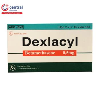 Dexlacyl 0,5mg (Hộp 30 viên)
