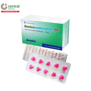 Dextromethorphan 10 Vacopharm (Viên nén bao phim)