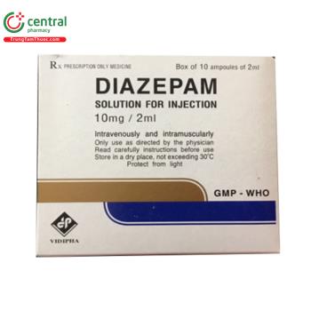 Diazepam 10mg/2ml Vidipha