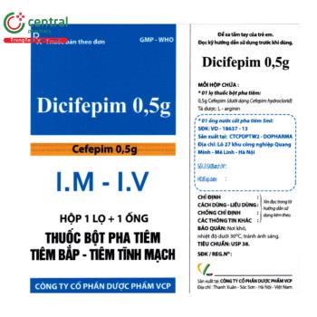 Dicifepim 0,5g