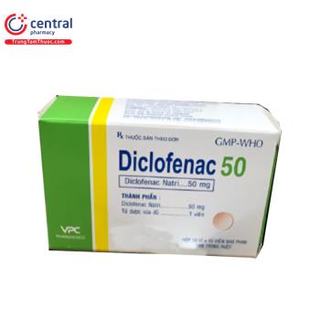 Diclofenac 50 Cửu Long