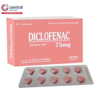 Diclofenac 75mg Tipharco (vỉ)
