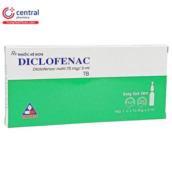 Diclofenac 75mg/3ml Vinphaco