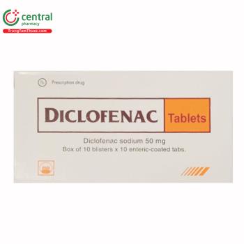 Diclofenac Tablets 50mg Pymepharco