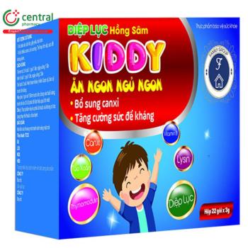 Diệp lục hồng sâm Kiddy