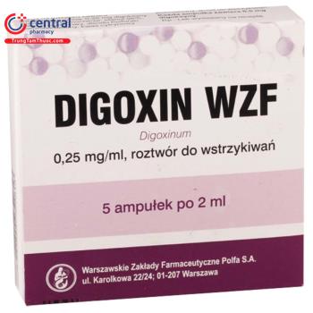 Digoxin WZF 0.25mg/ml