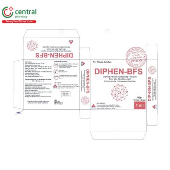 Thuốc Diphen-BFS điều trị dị ứng, say tàu xe, hỗ trợ Parkinson