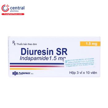 [CHÍNH HÃNG] Thuốc Diuresin SR - Thuốc điều trị tăng huyết áp vô căn