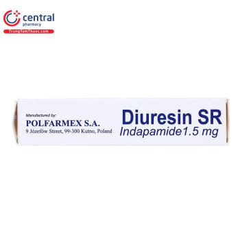 [CHÍNH HÃNG] Thuốc Diuresin SR - Thuốc điều trị tăng huyết áp vô căn