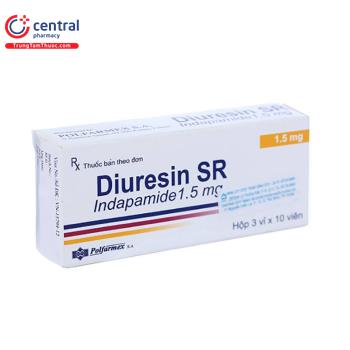 [CHÍNH HÃNG] Thuốc Diuresin SR - Thuốc điều trị tăng huyết áp vô căn