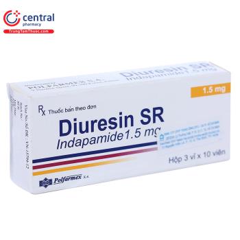 [CHÍNH HÃNG] Thuốc Diuresin SR - Thuốc điều trị tăng huyết áp vô căn