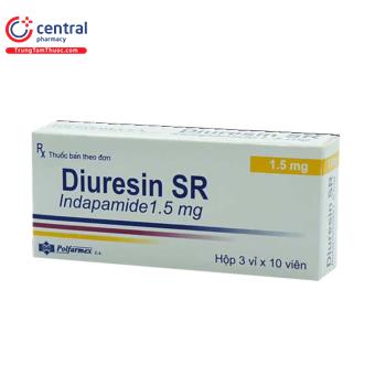 [CHÍNH HÃNG] Thuốc Diuresin SR - Thuốc điều trị tăng huyết áp vô căn