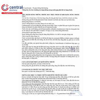 [CHÍNH HÃNG] Thuốc Dolzero - Thuốc có tác dụng giảm đau
