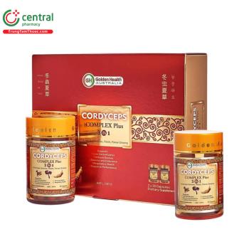 Đông Trùng Hạ Thảo Golden Health Cordyceps Complex Plus 3 in 1