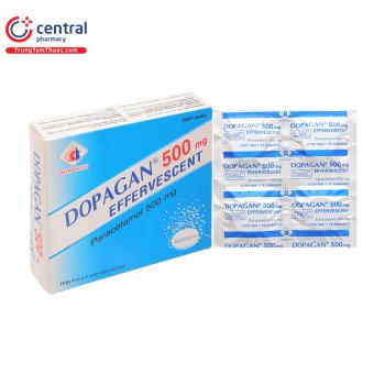 [CHÍNH HÃNG] Thuốc Dopagan 500mg: Thuốc giảm đau hạ sốt