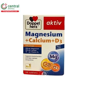 Doppelherz AKTIV MAGNESIUM + CALCIUM + D3