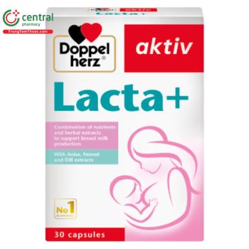 Thuốc Doppelherz Lacta+ Bổ sung dinh dưỡng nâng cao chất lượng sữa mẹ