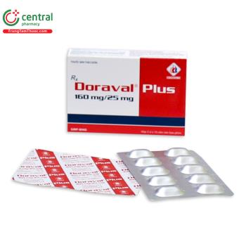 Doraval Plus 160mg/25mg 