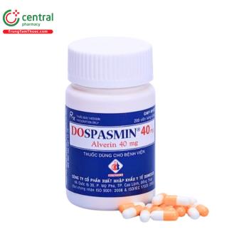 Dospasmin 40mg (Viên nang cứng)