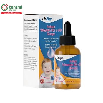 Dr.life Infant Vitamin K2+D3 Drops