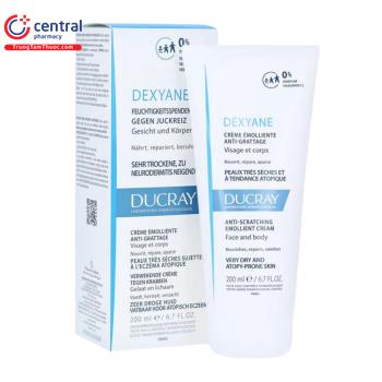 Ducray Dexyane ANTI-SCRATCHING EMOLLIENT CREAM 200ml