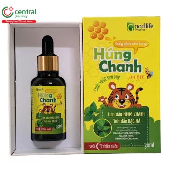 Dung dịch nhỏ họng Húng Chanh Dr.Bee