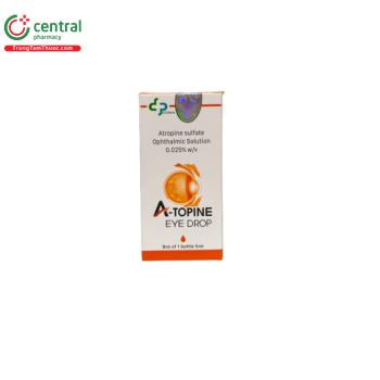 Dung dịch nhỏ mắt A-Topine Eye Drop 0.025%