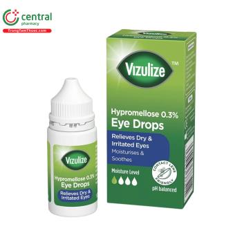 Dung dịch nhỏ mắt Vizulize Hypromellose 0.3% Eye Drops 10ml