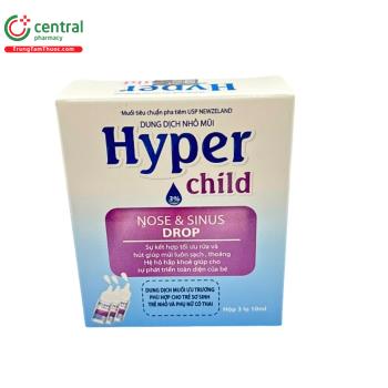 Dung Dịch Nhỏ Mũi Hyper Child